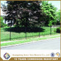 Black Wrought Iron Metal Fence